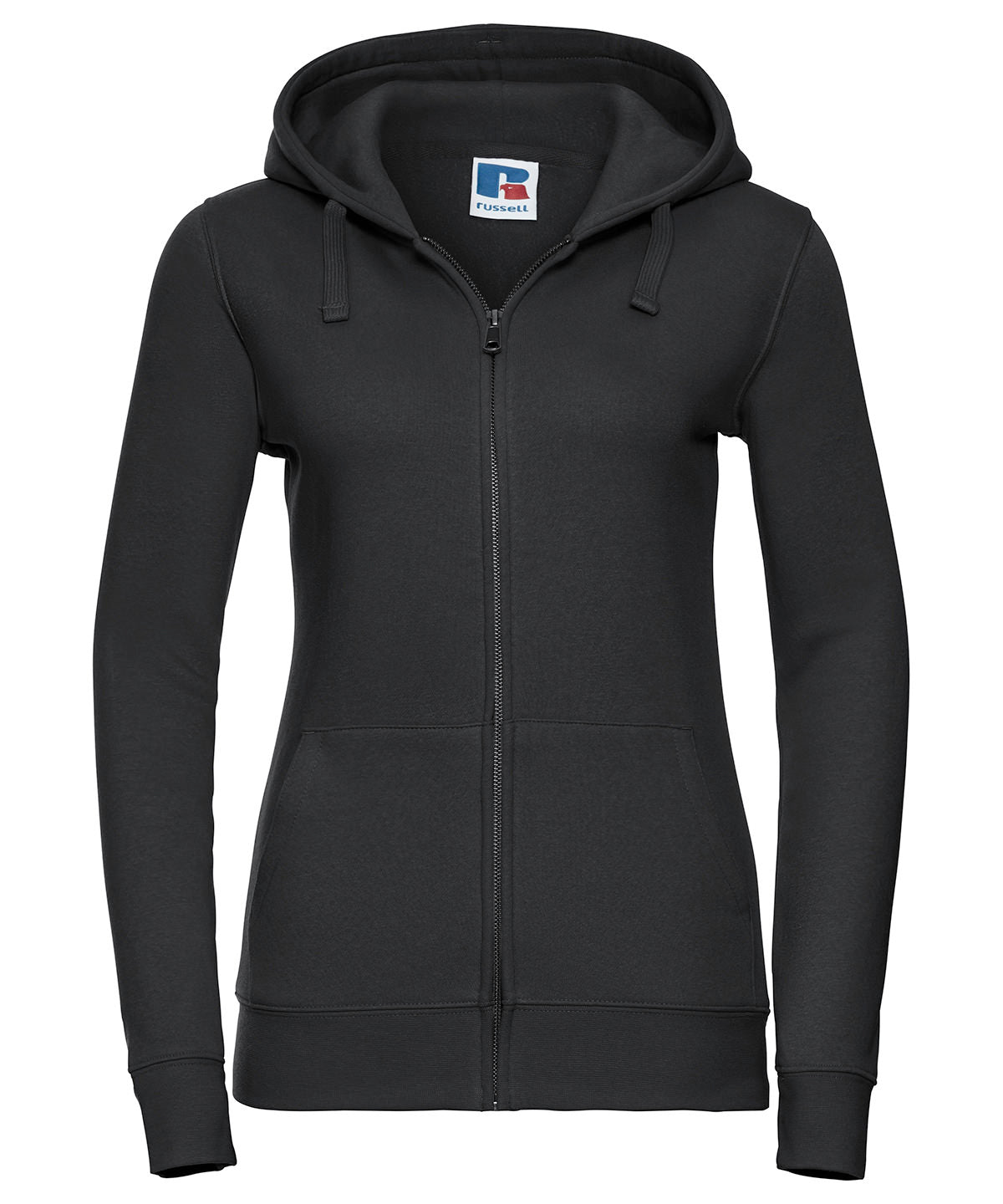 Authentic women's zipped hooded sweatshirt
