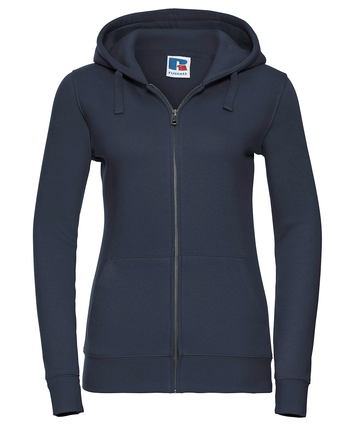 Authentic women's zipped hooded sweatshirt