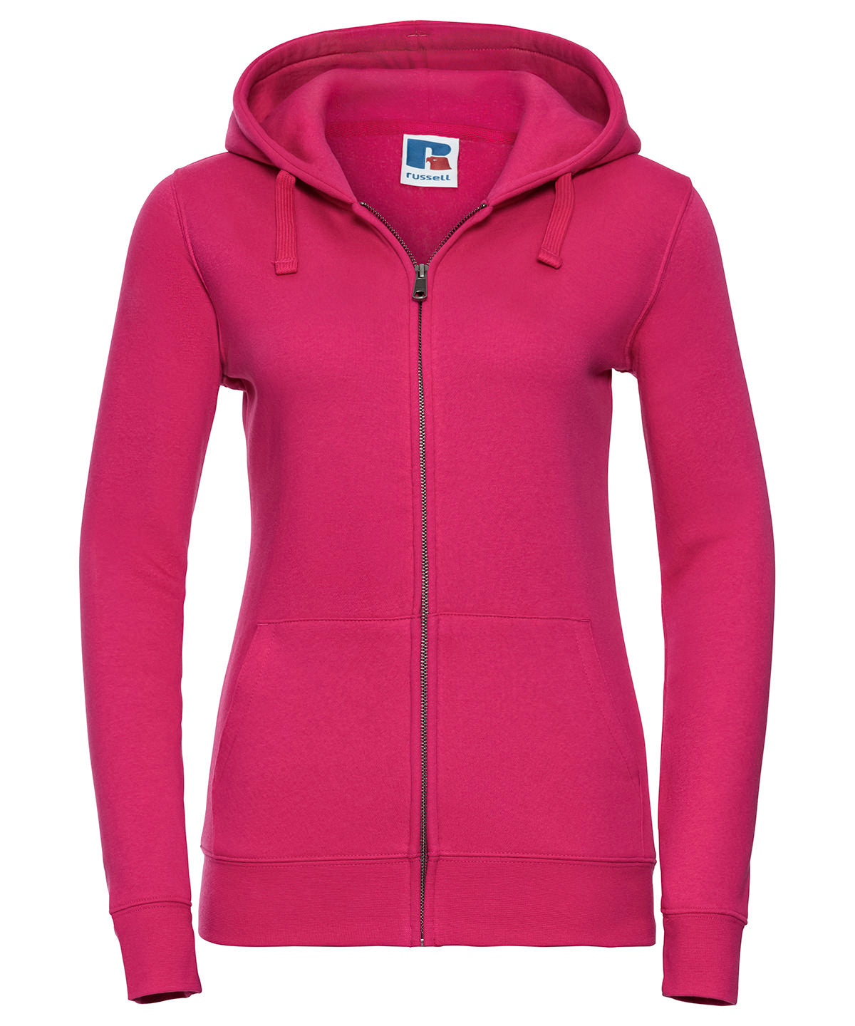 Authentic women's zipped hooded sweatshirt
