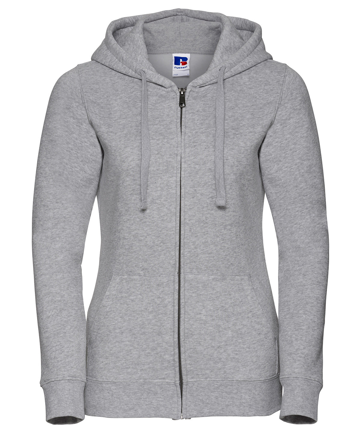 Authentic women's zipped hooded sweatshirt