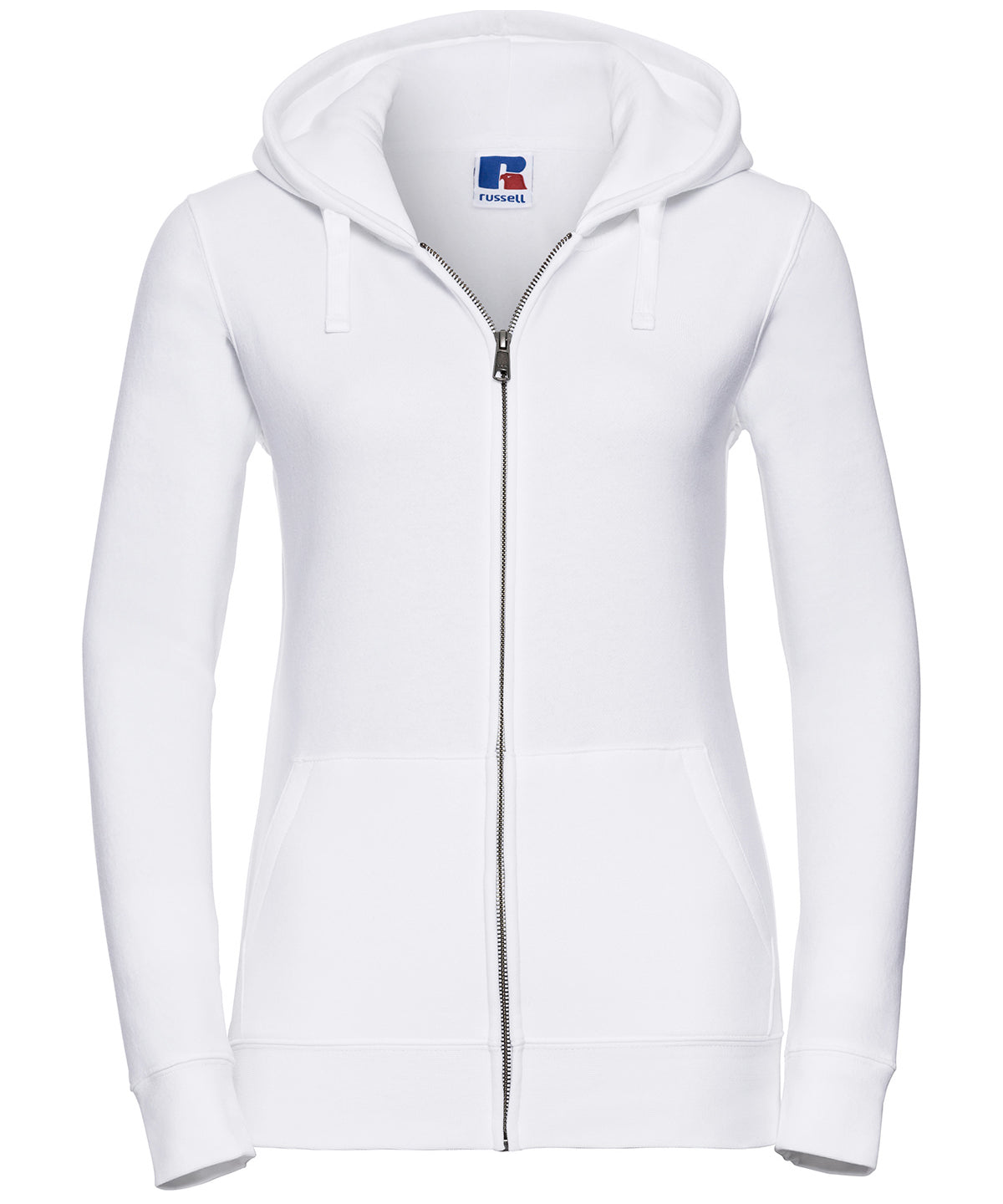 Authentic women's zipped hooded sweatshirt