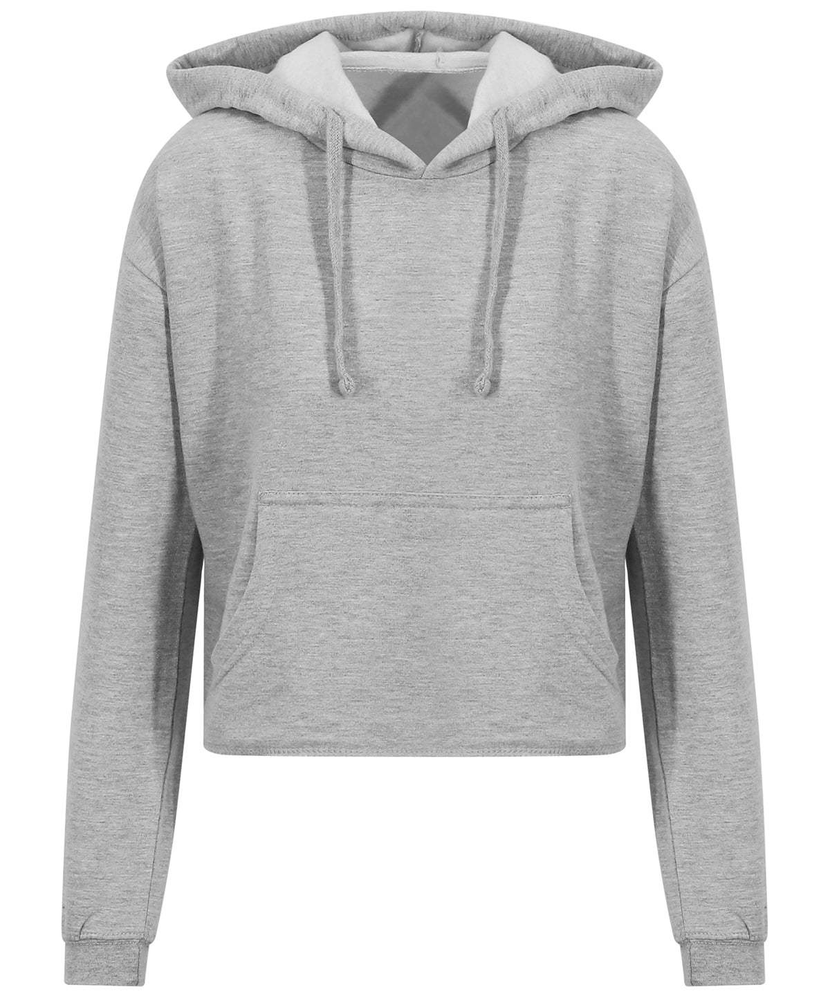 Sweat à capuche court pour femme
