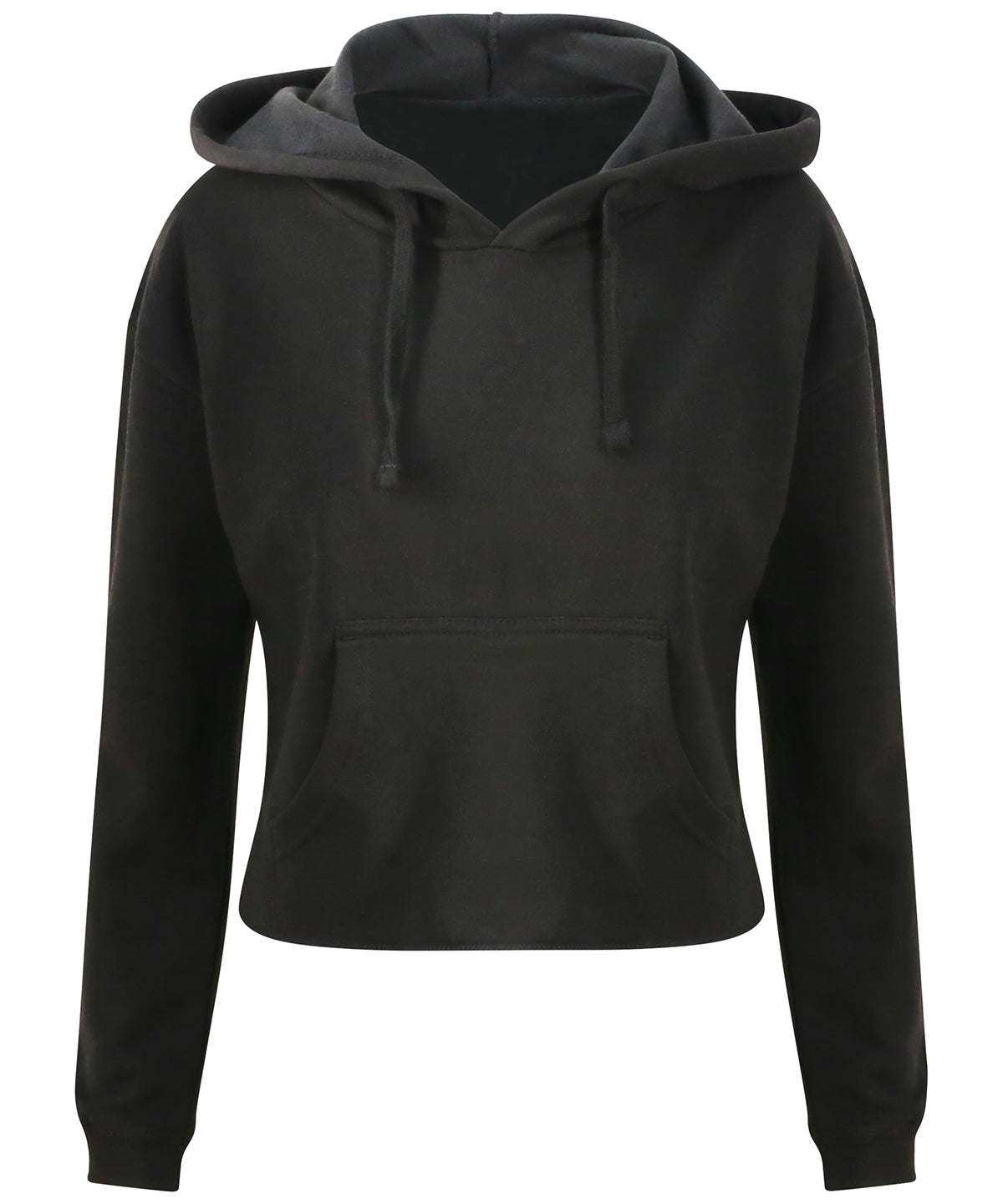Sweat à capuche court pour femme