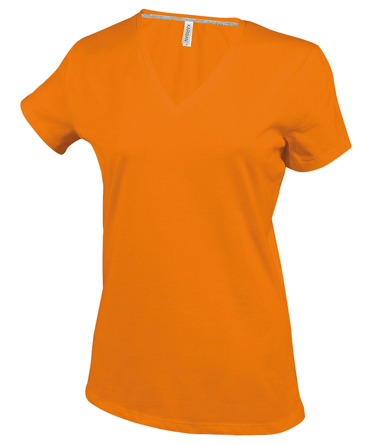 Women's short-sleeved V-neck T-shirt