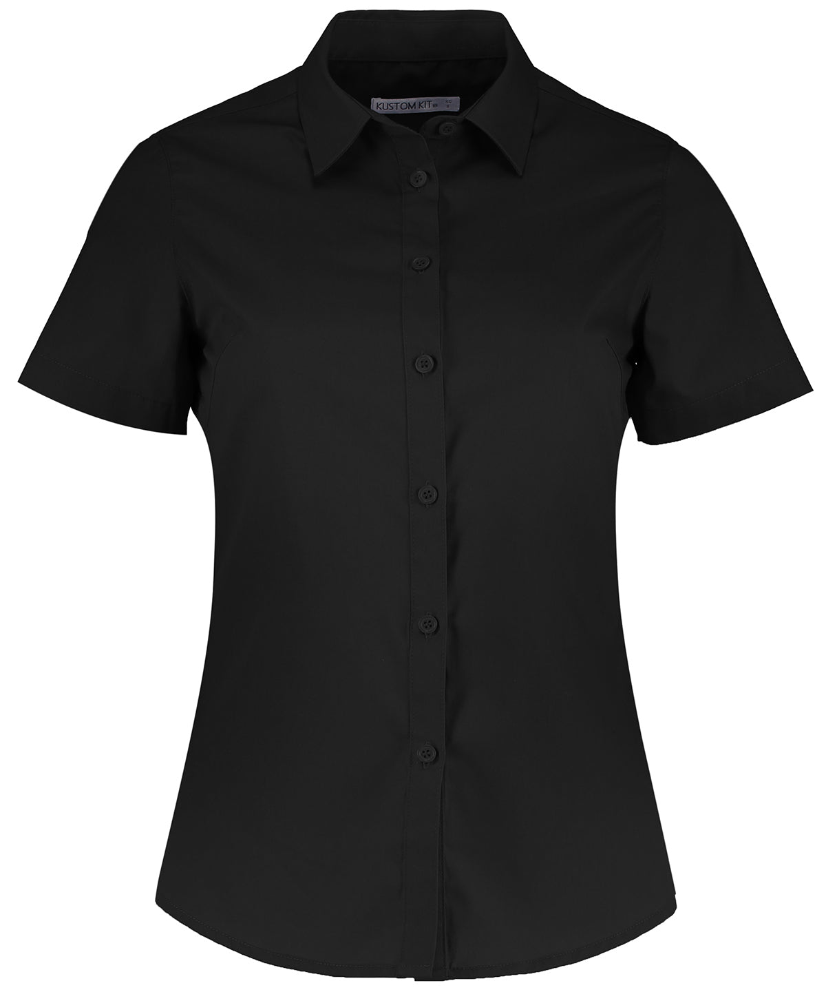 Chemise popeline manches courtes pour femme