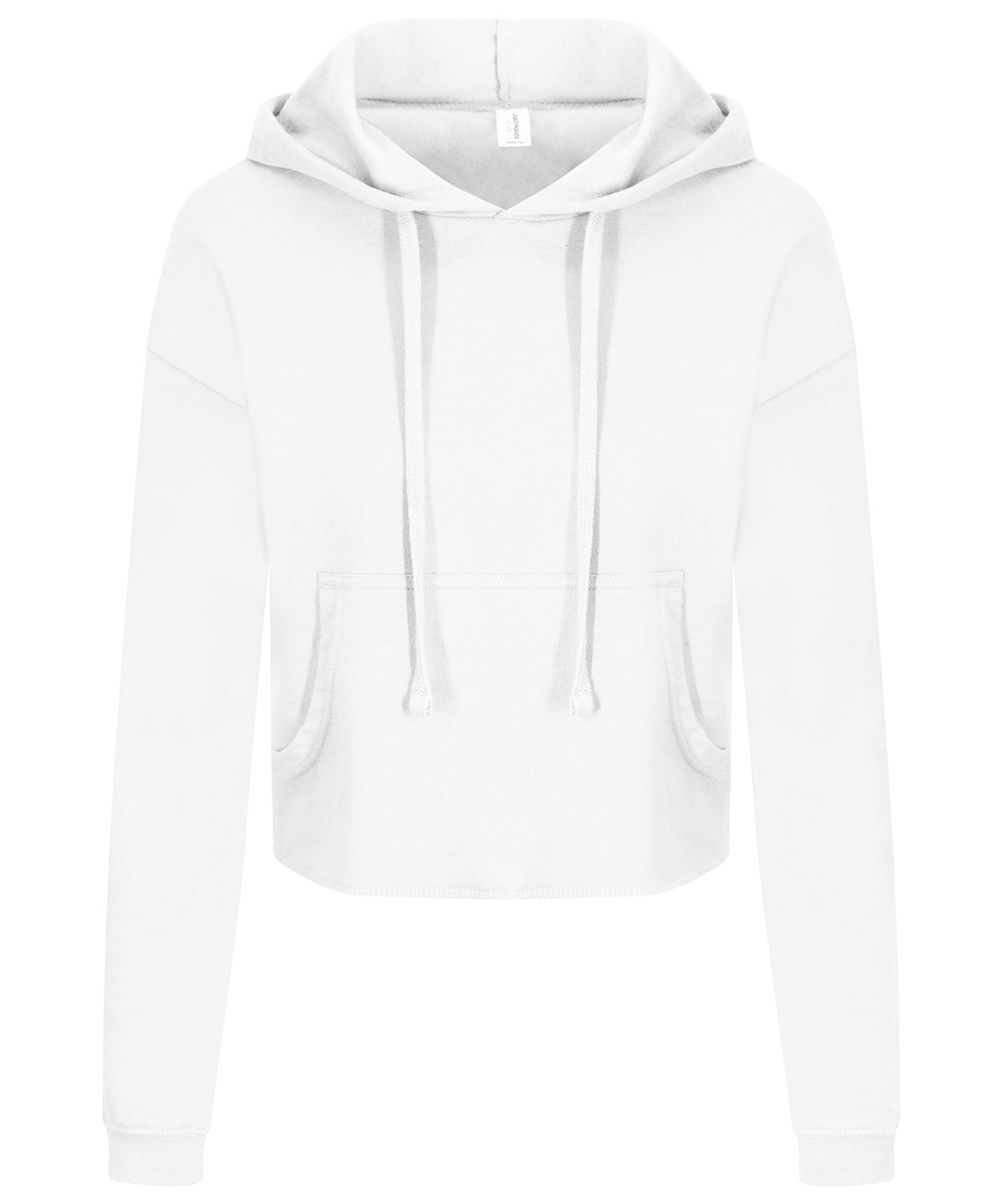 Sweat à capuche court pour femme