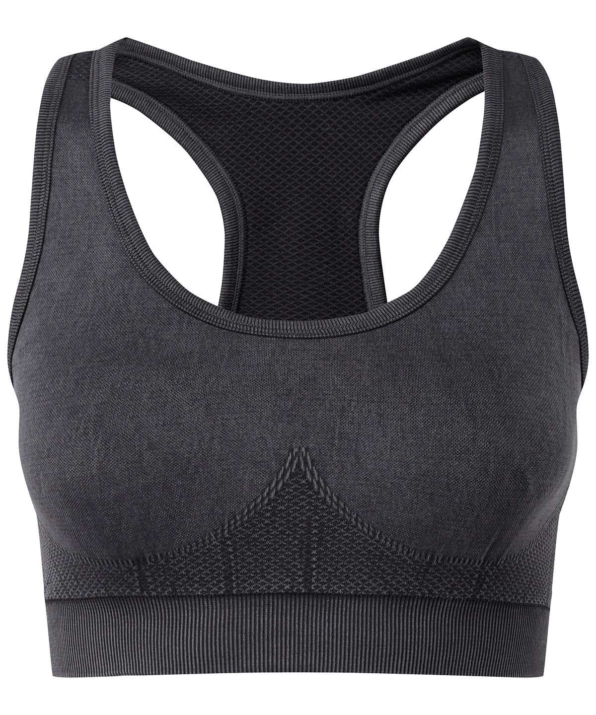 Tridri® seamless 3D fit" multi-sport sculpt bra top denim"