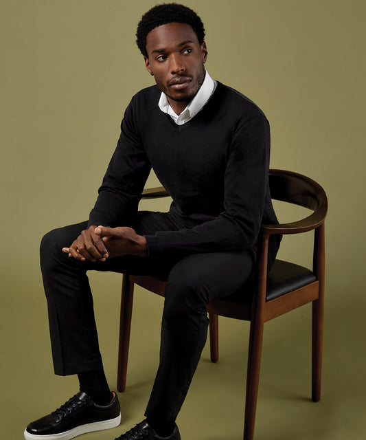 Arundel v-neck sweater long sleeve (classic fit)