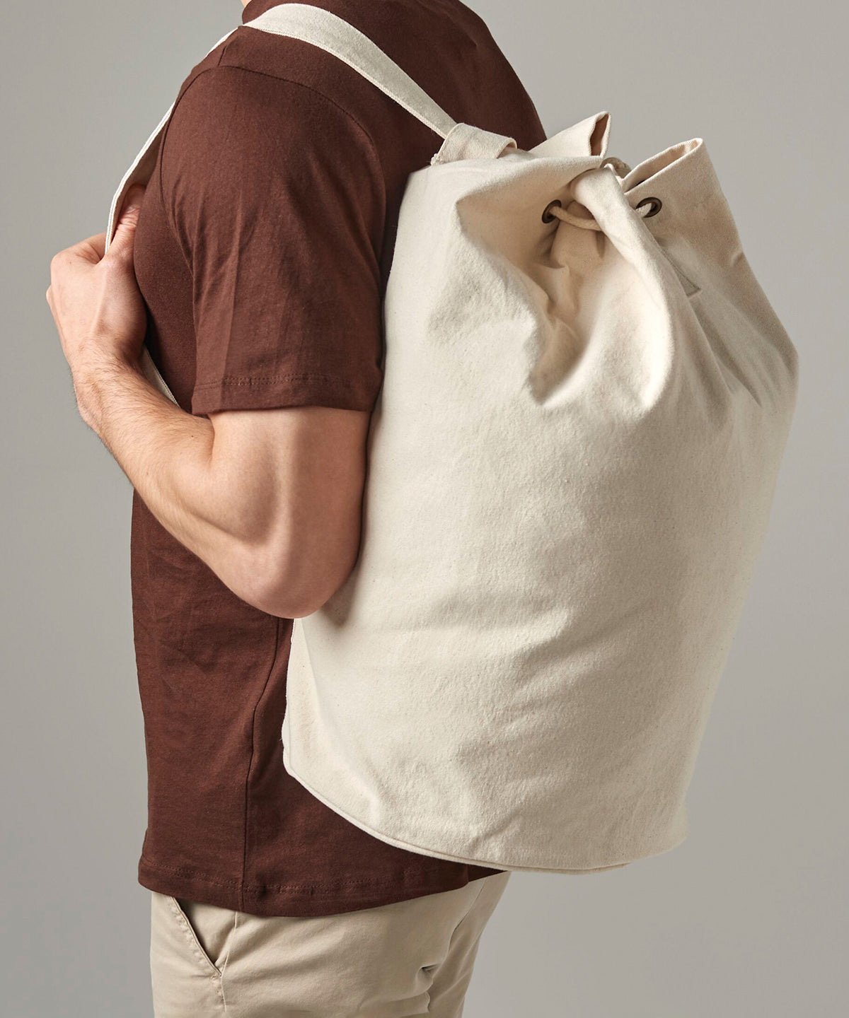 Canvas duffle