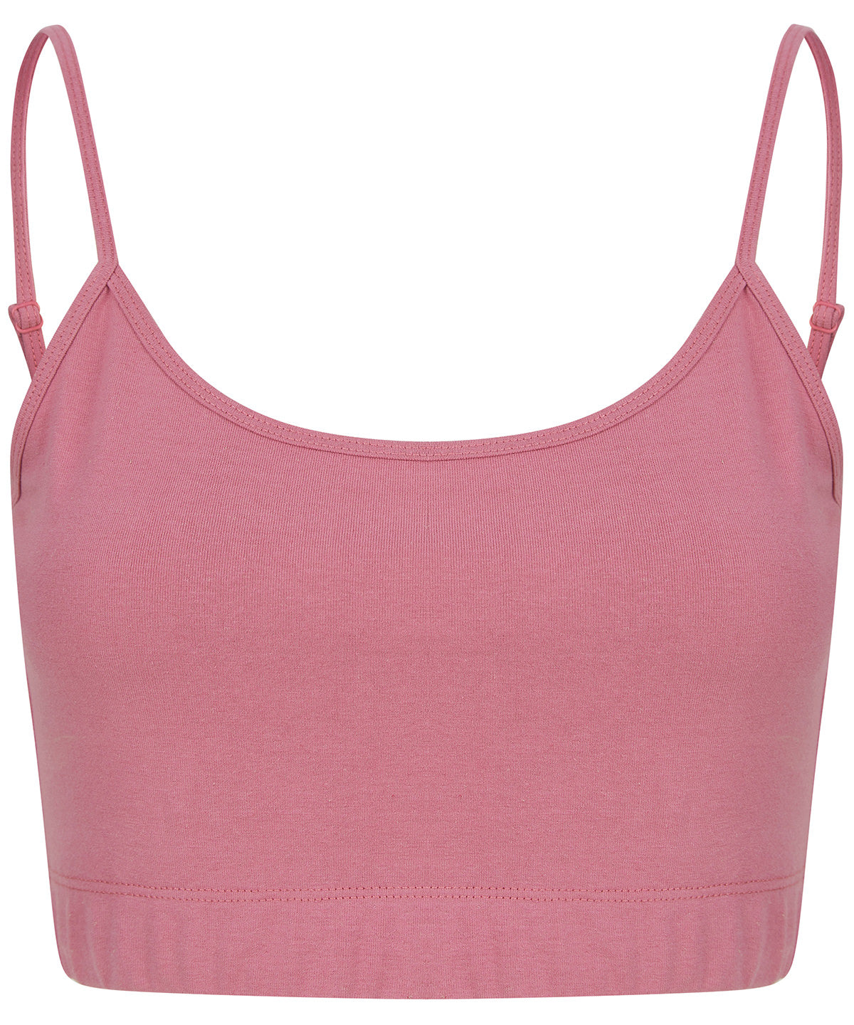 Haut cami court femme durable avec bretelles ajustables