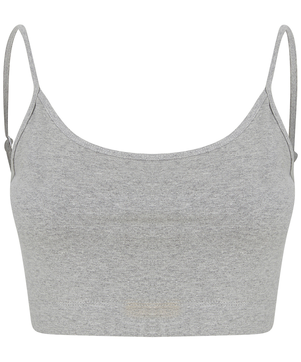 Haut cami court femme durable avec bretelles ajustables