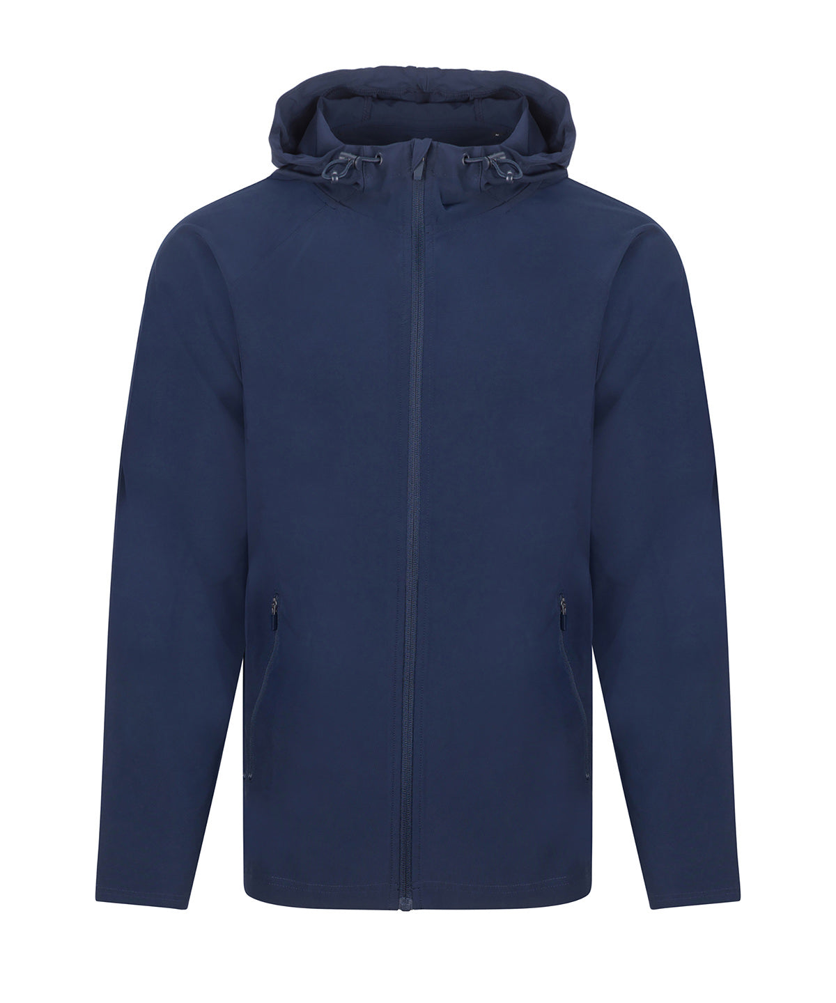 Technical zip-through hoodie