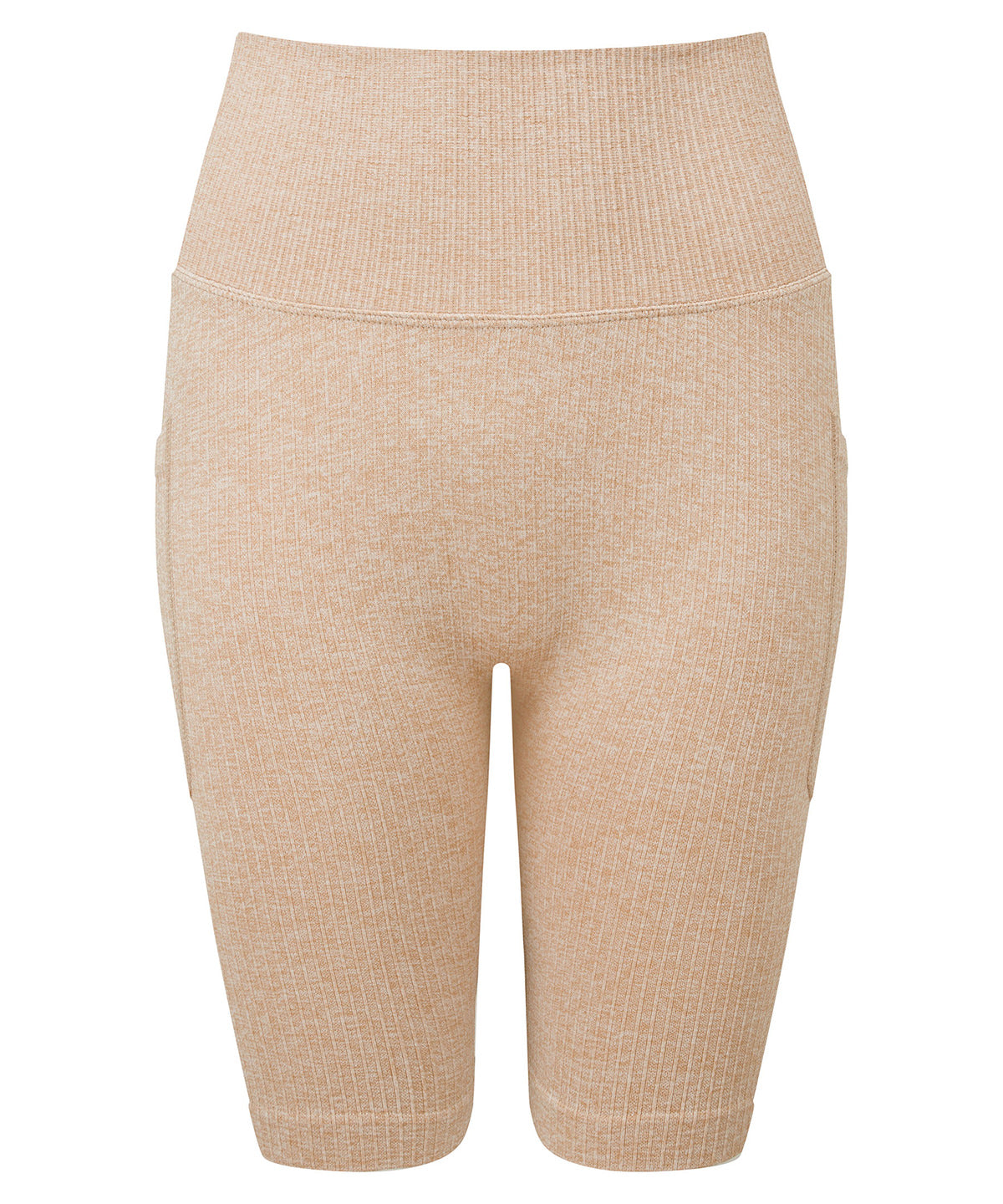 Women's TriDri® ribbed seamless 3D fit" cycle shorts"