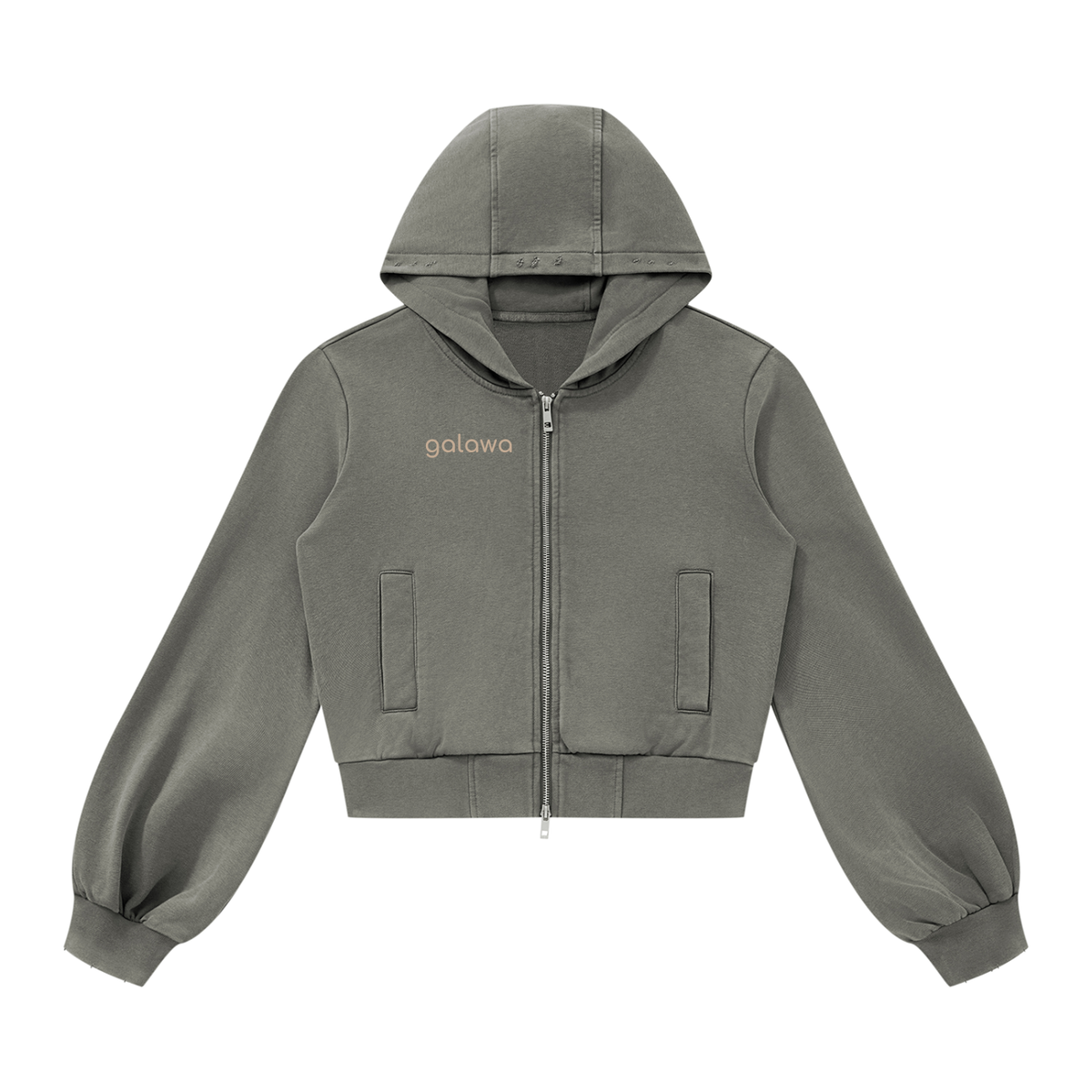 Women’s Vintage Wash Full Zip Hoodie