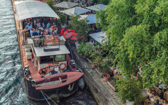 Péniche Marcounet en journée