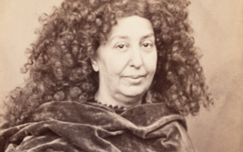 George Sand en Molière, photographie de Nadar